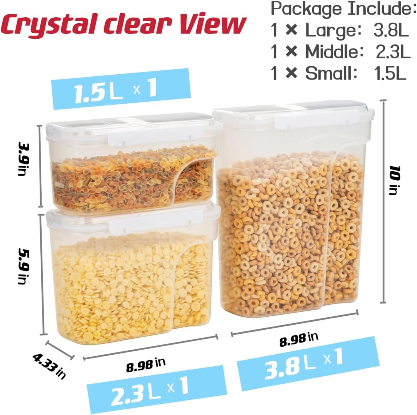 Cereal Containers Storage Review
